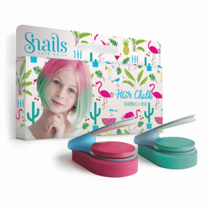 snails hair chalk