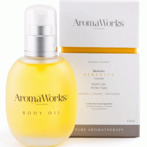 aromaworks serenity body oil